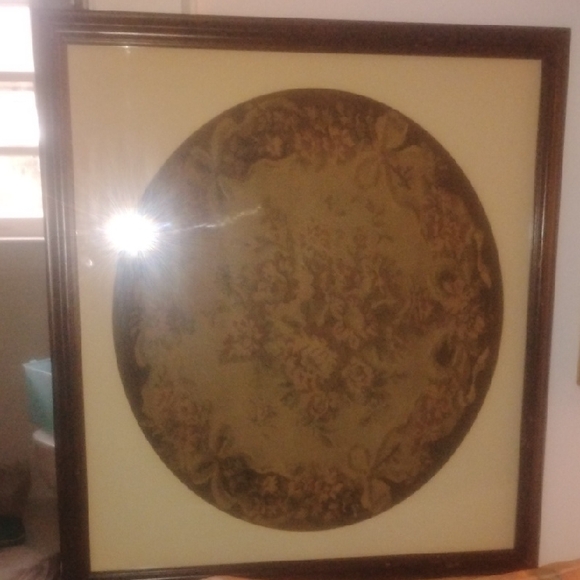 Floral Brown Tapestry Wall Decor
